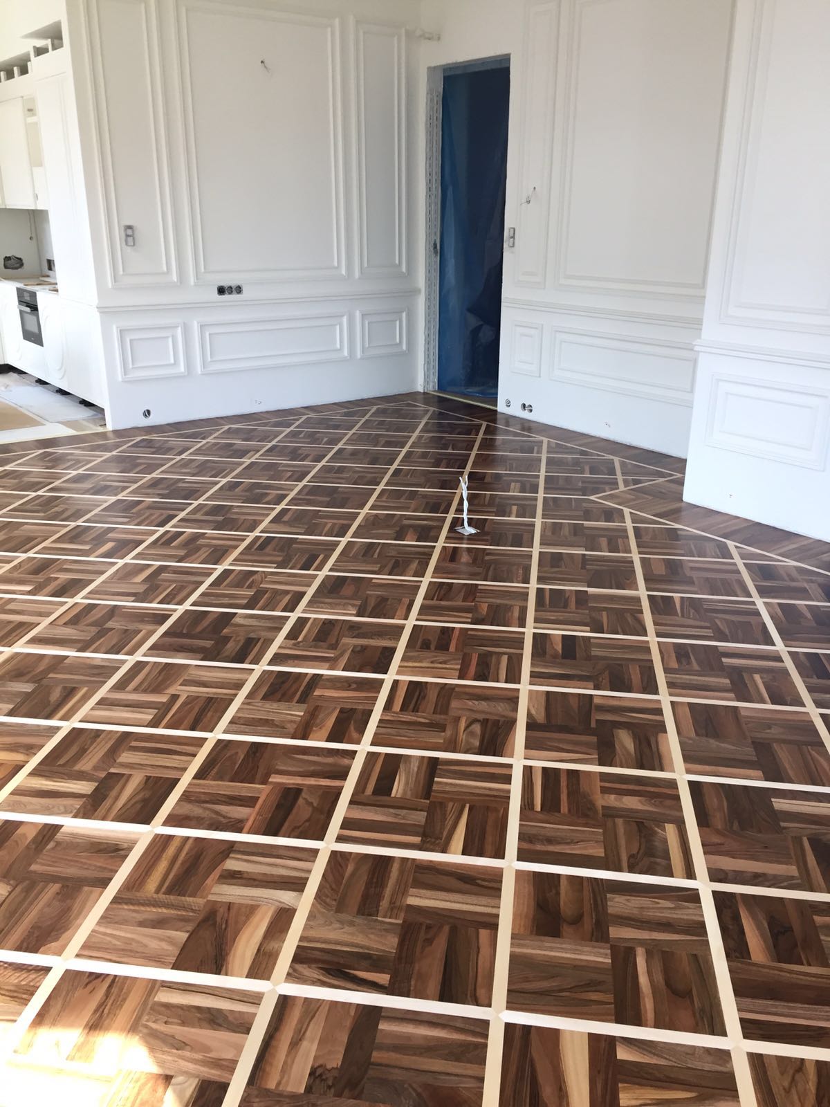 Parquet before restoration